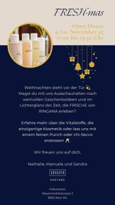 FRESH-mas im Focusraum